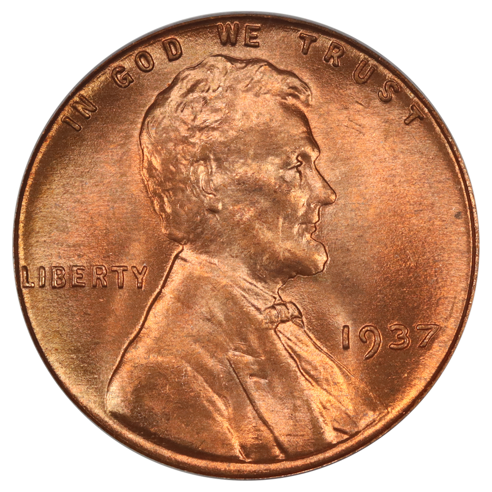 image for: 1937 1c PCGS MS67 RD