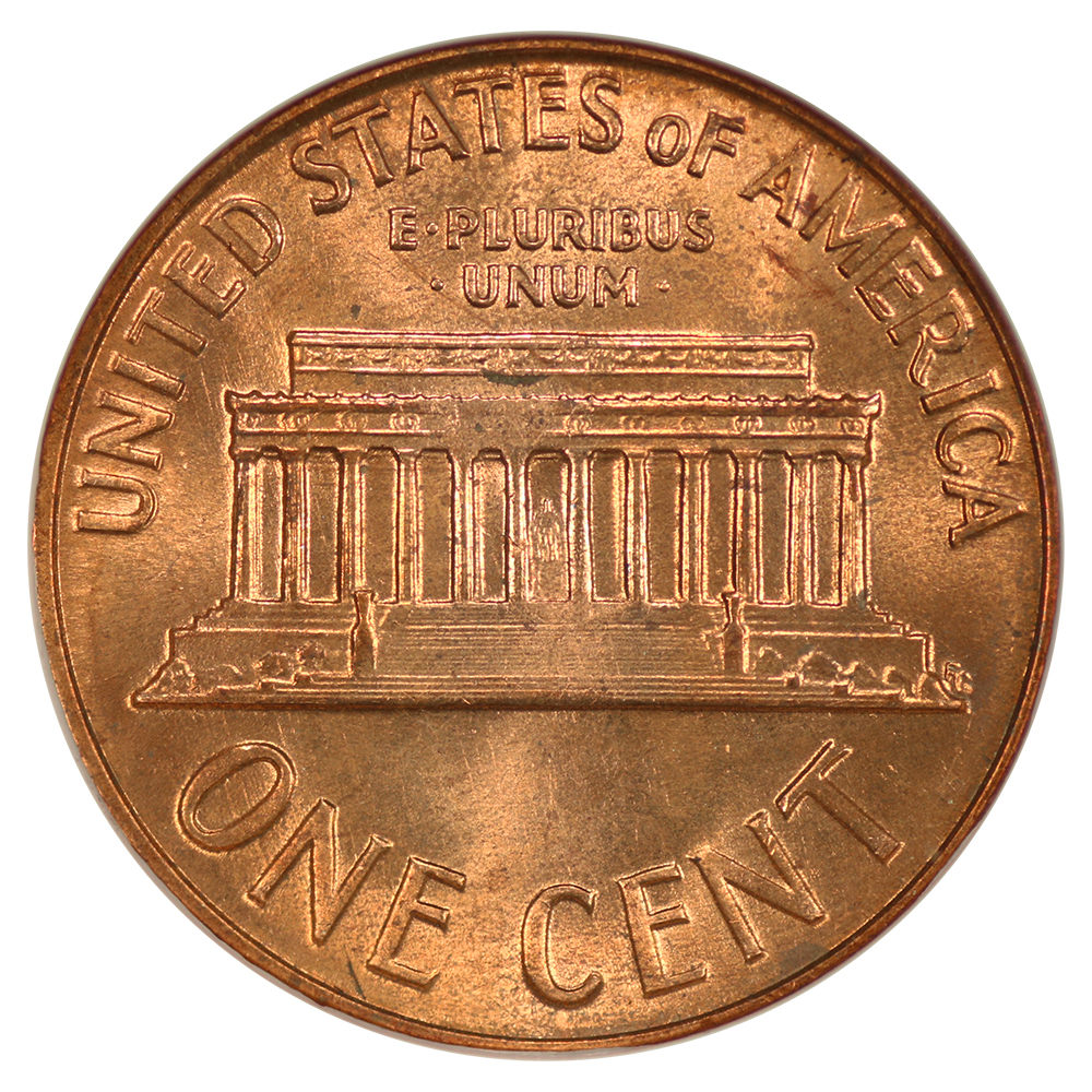 image for: 1960-D Large Date 1c NGC MS67 RD