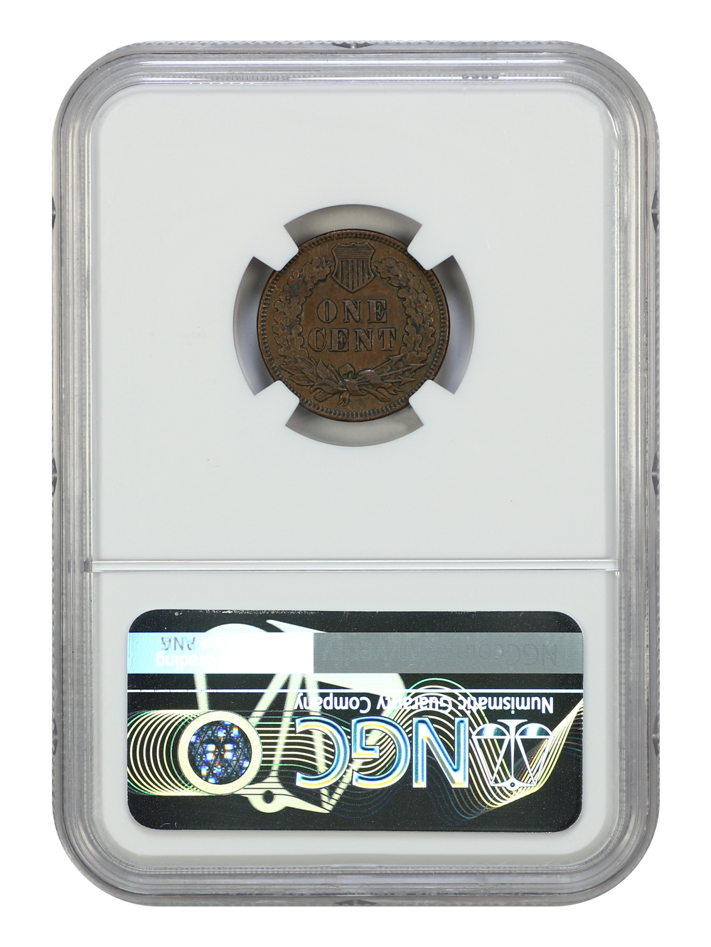 image for: 1873 Open 3 1c NGC AU55 BN