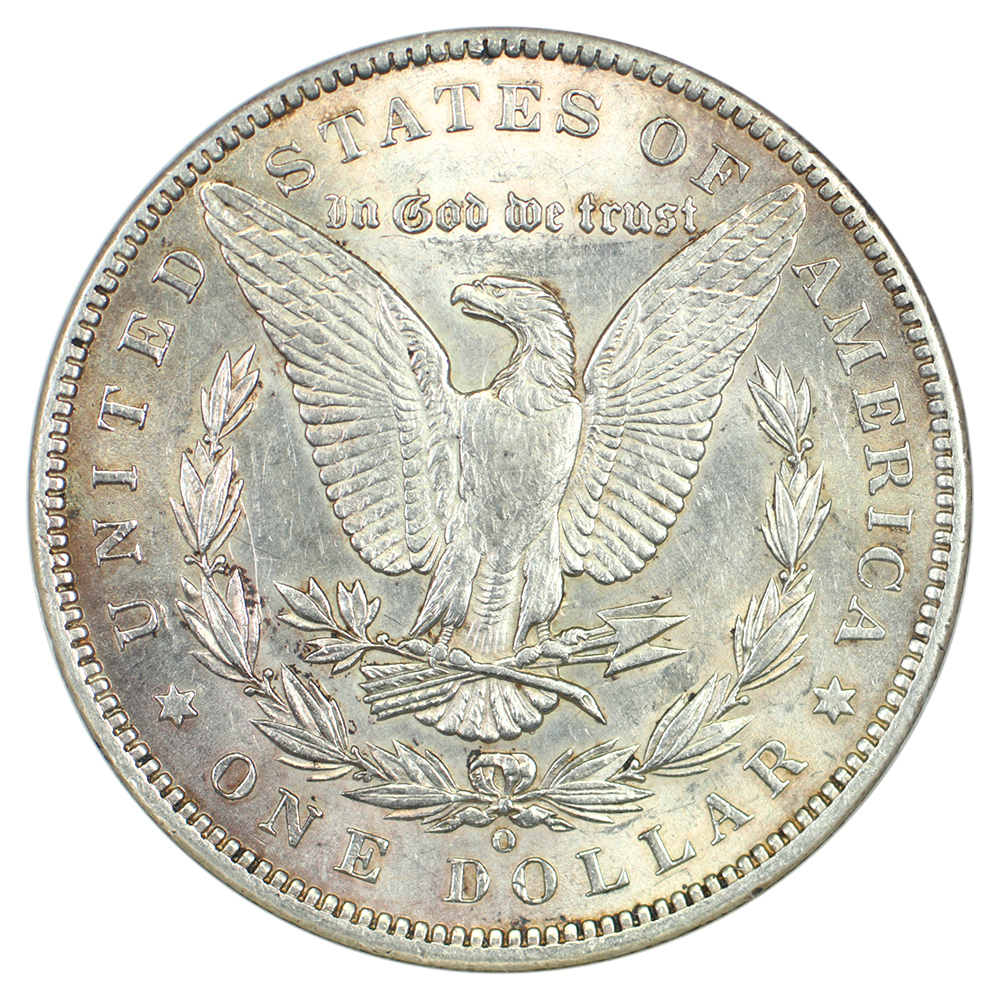image for: 1886-O $1  NGC AU58