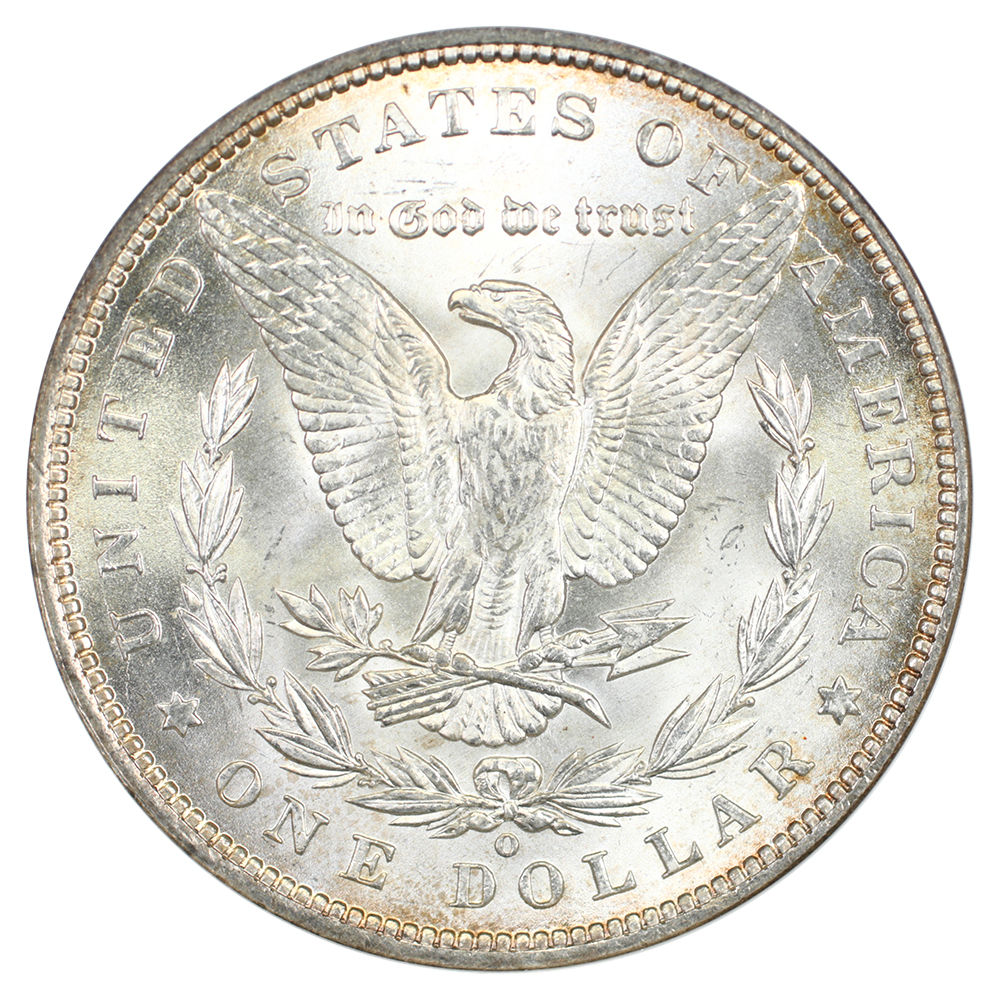 image for: 1887-O $1  NGC MS63