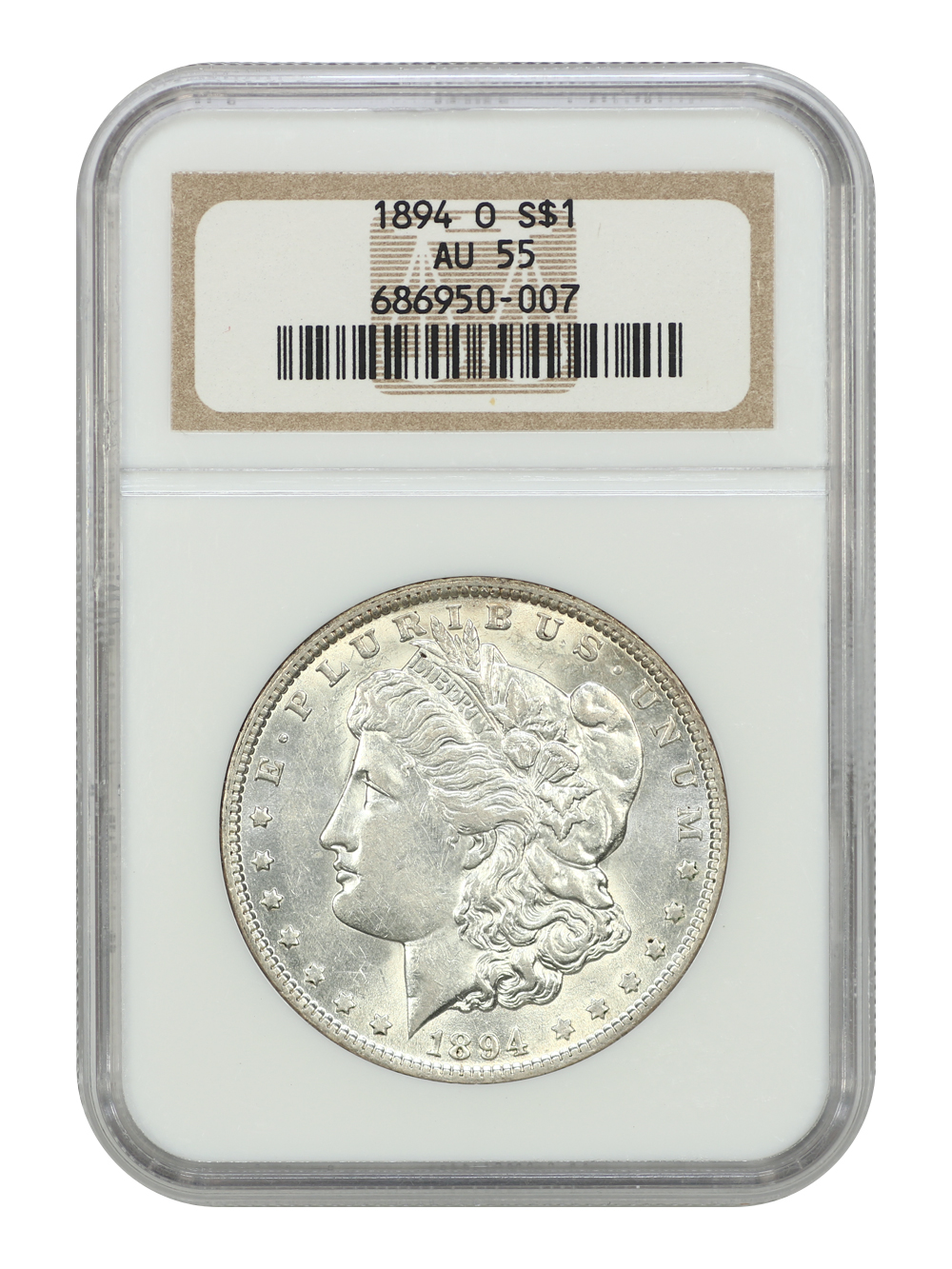 Buy 1894-O $1 NGC AU55 | Greysheet Marketplace