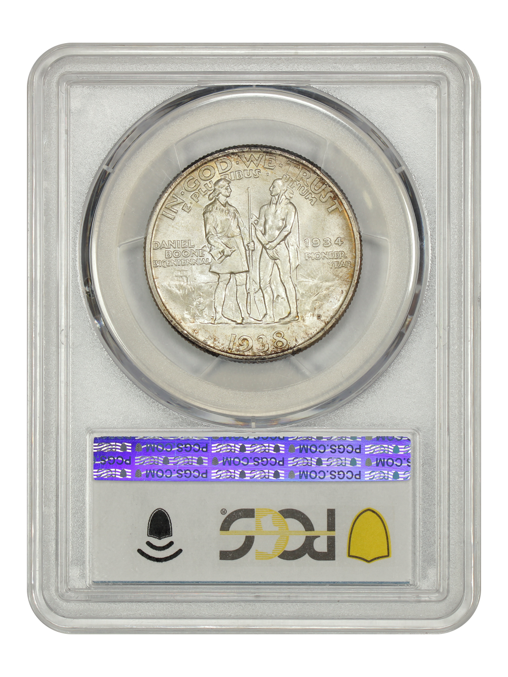 image for: 1938-D Boone 50c PCGS MS67