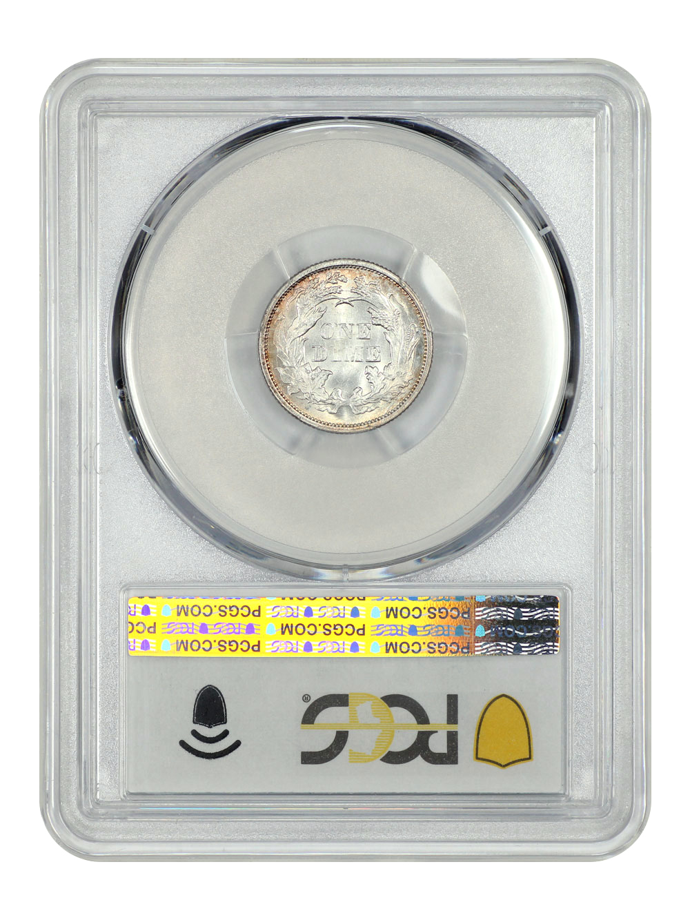 image for: 1876 10c PCGS MS66