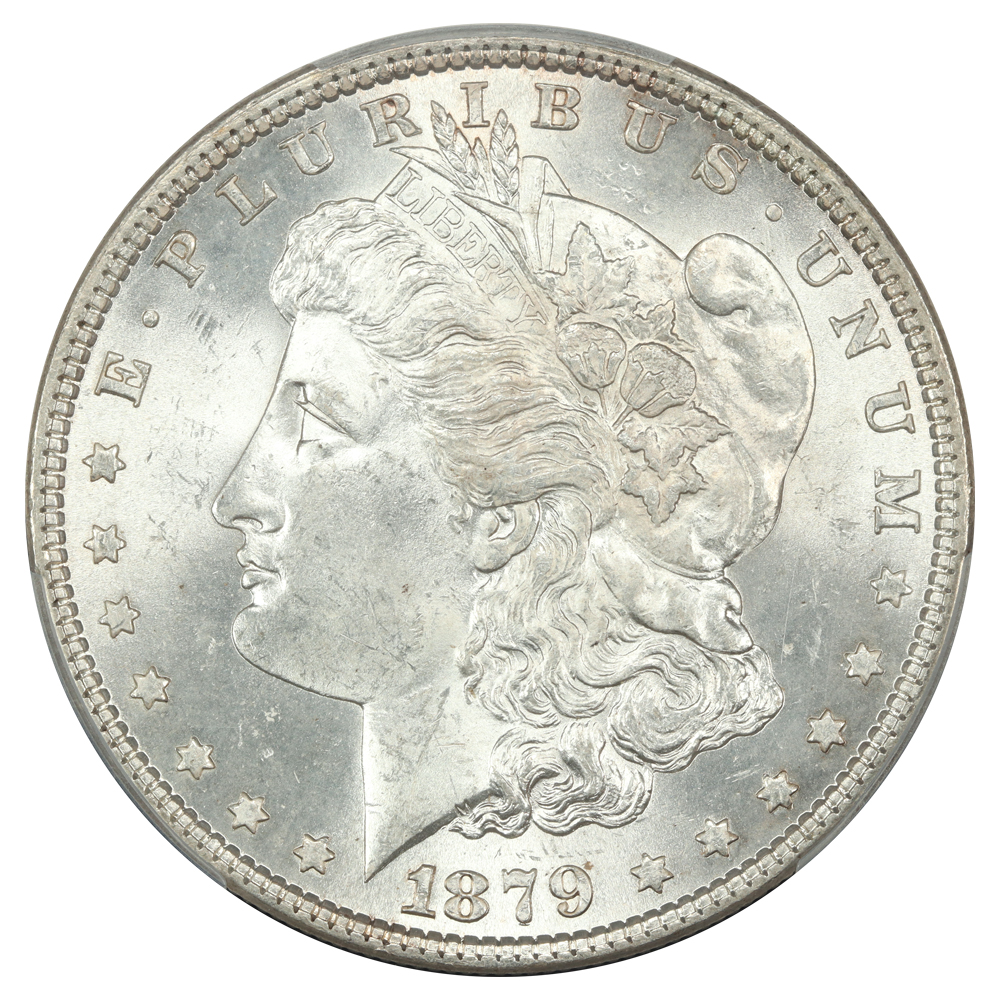image for: 1879 $1  PCGS MS65
