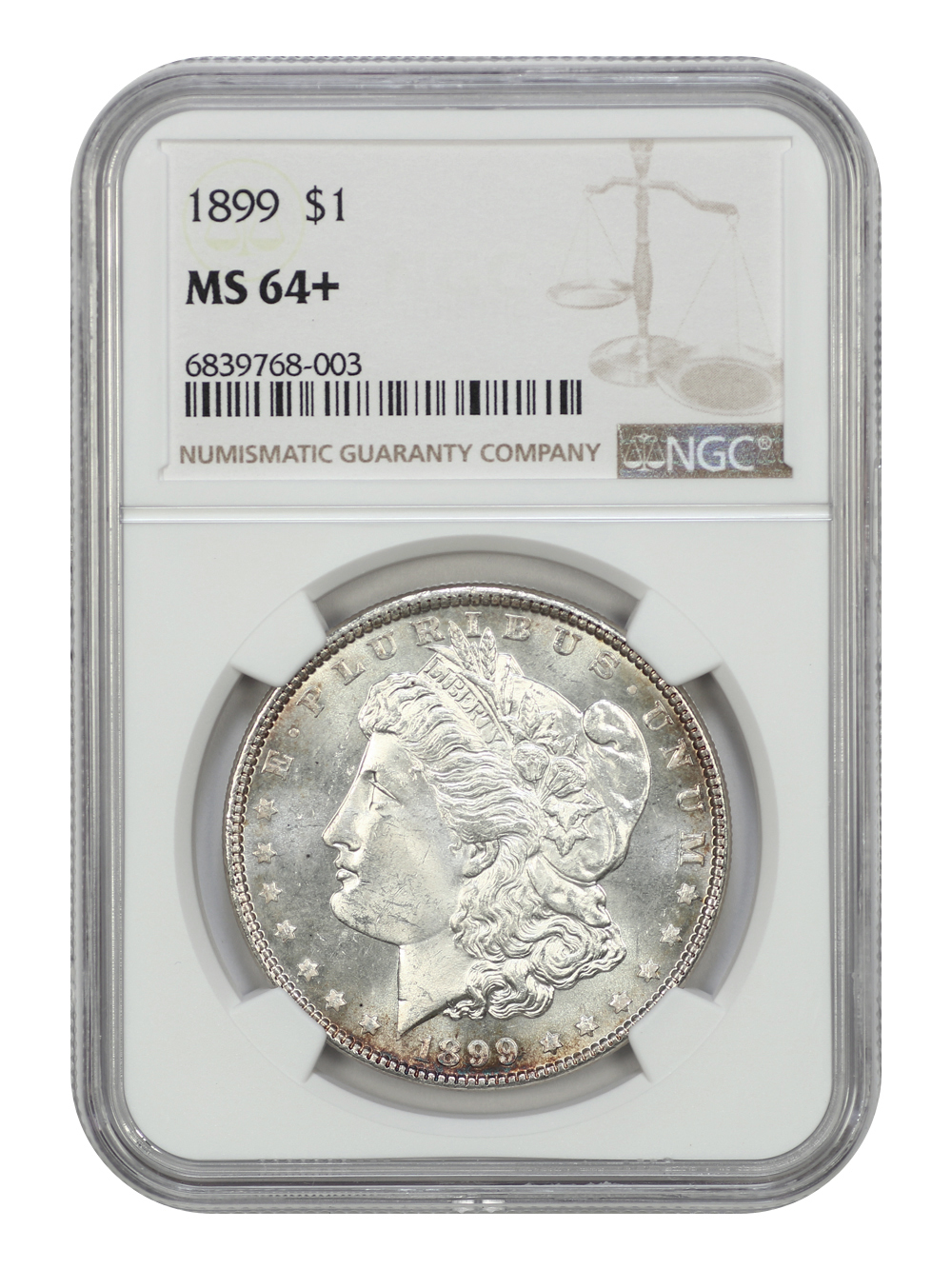 Buy 1899 $1 NGC MS64 | Greysheet Marketplace