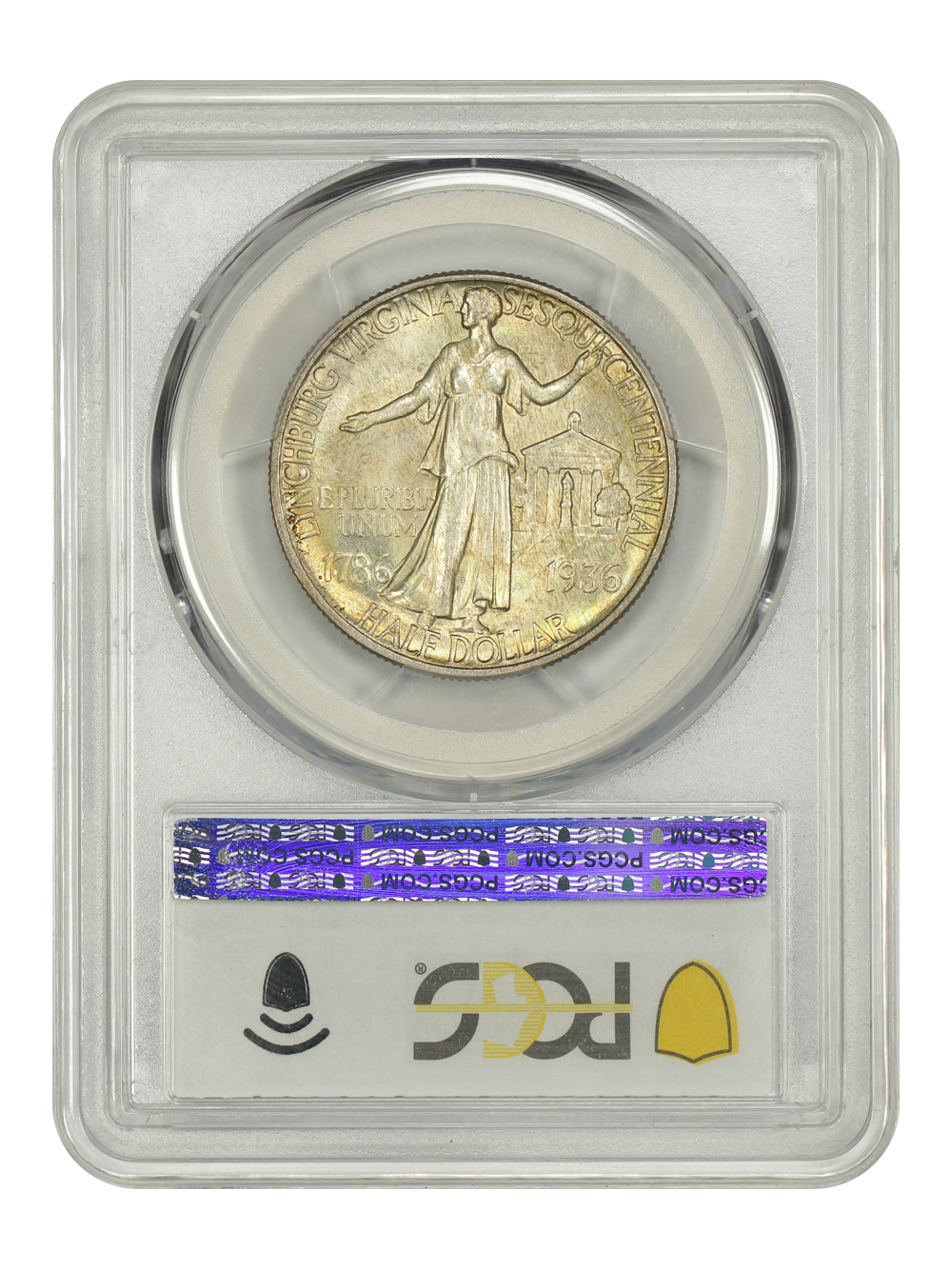 image for: 1936 Lynchburg 50c PCGS MS67