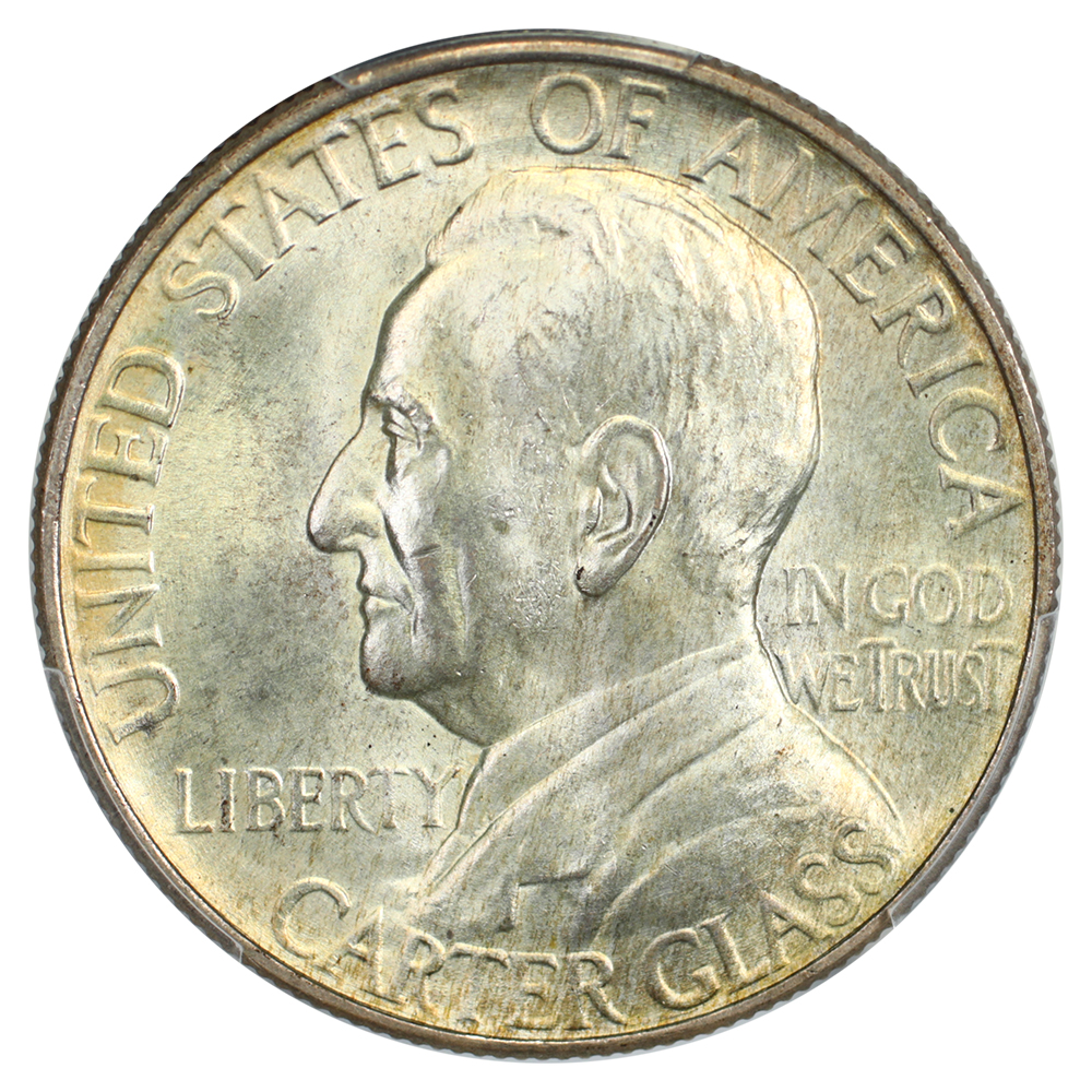 image for: 1936 Lynchburg 50c PCGS MS67