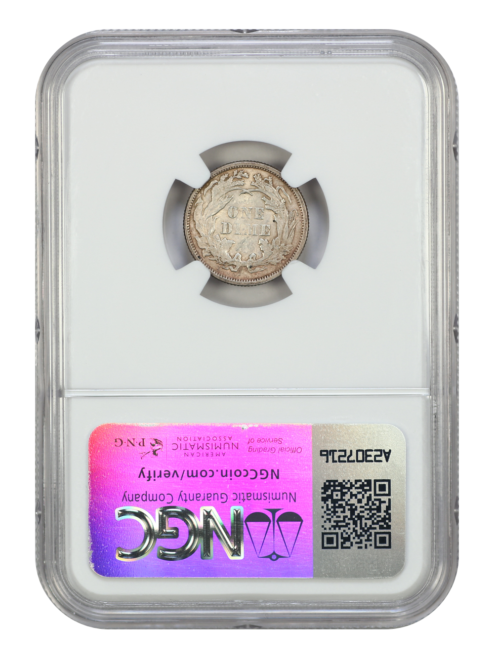 image for: 1875 10c NGC MS61