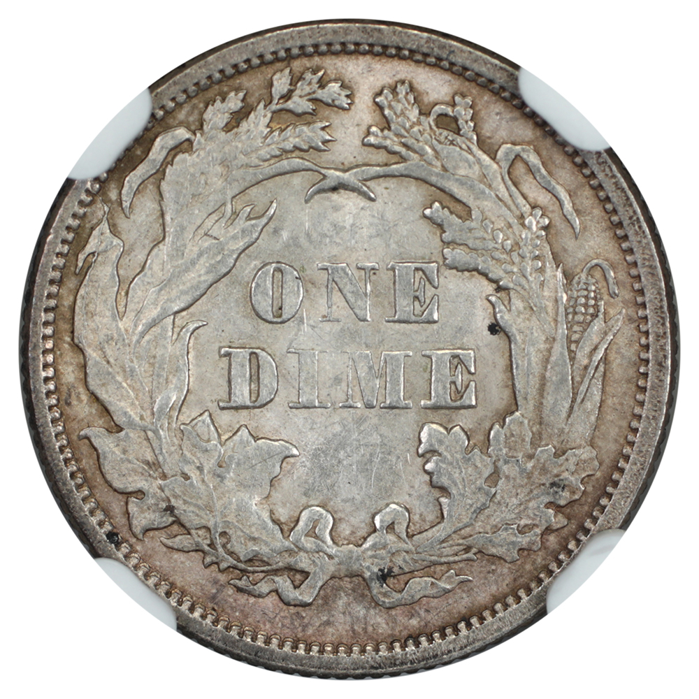 image for: 1875 10c NGC MS61