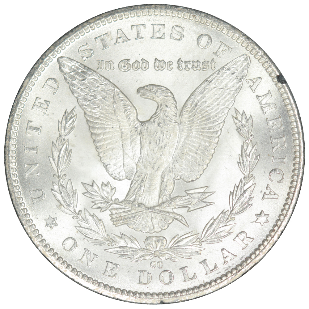 image for: 1884-CC GSA Hoard, Hard package $1  NGC MS64