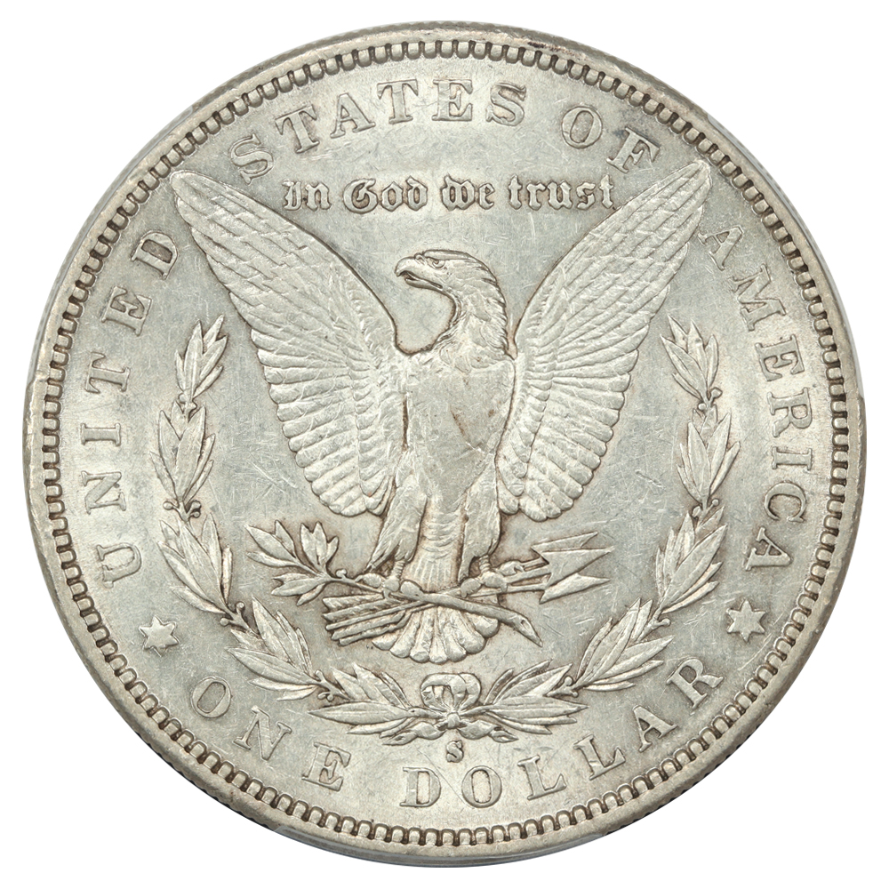 image for: 1884-S $1  PCGS AU50