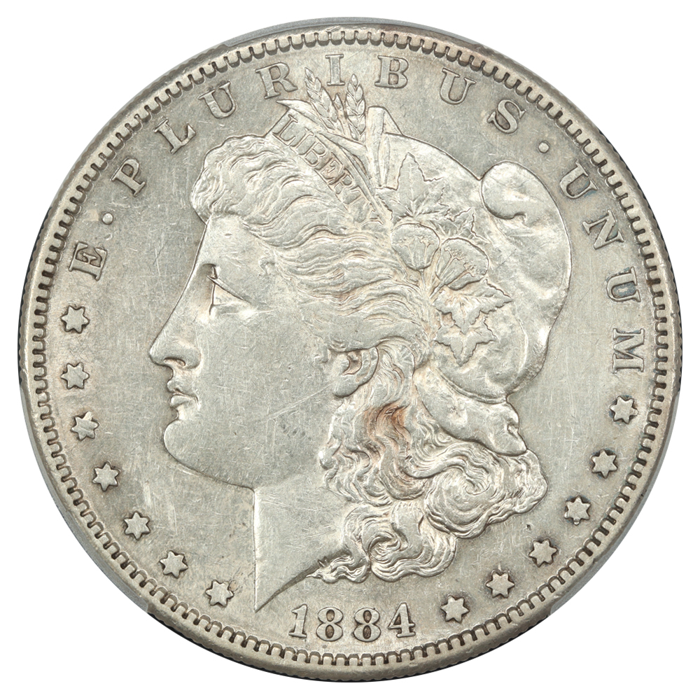image for: 1884-S $1  PCGS AU50