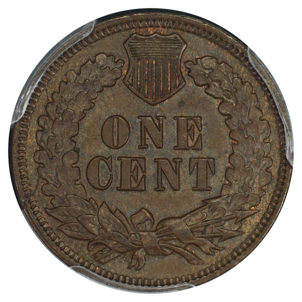image for: 1873 Closed 3 1c PCGS MS62 BN