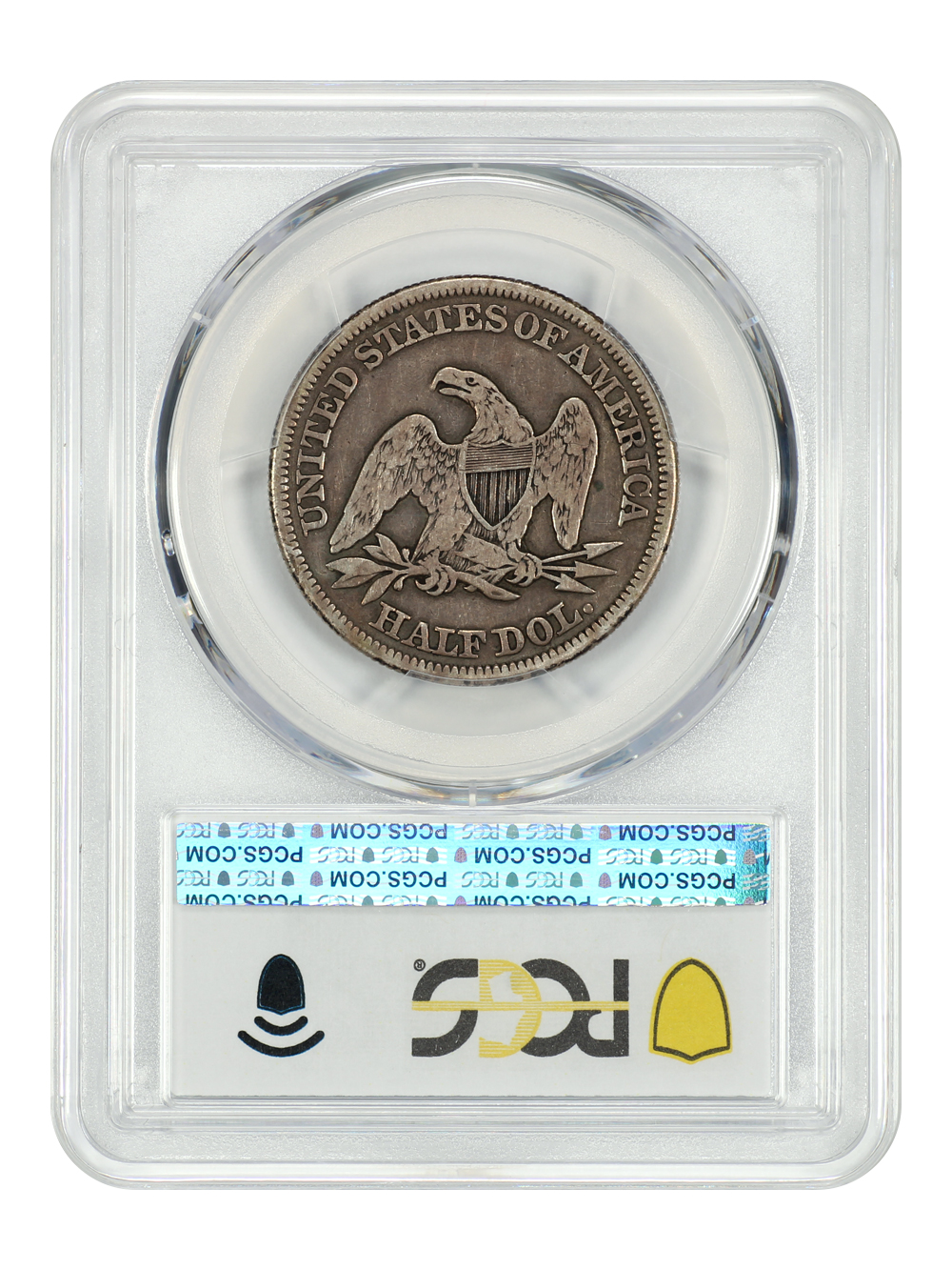 image for: 1854 Arrows 50c PCGS VF20