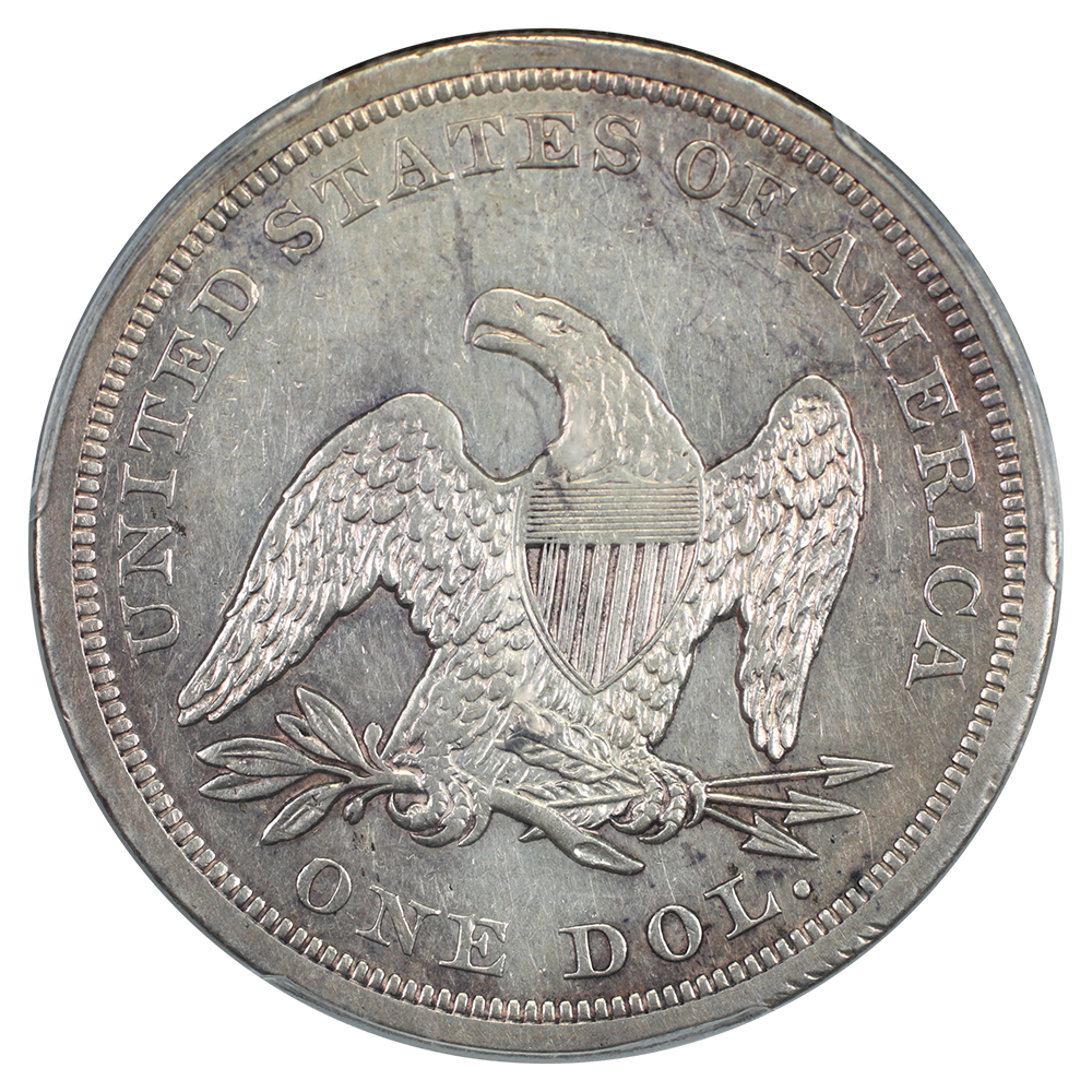 image for: 1842 $1  PCGS XF45