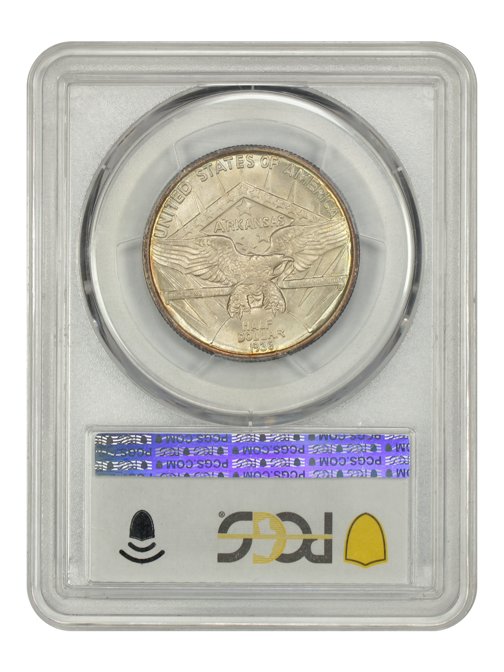 image for: 1936 Arkansas 50c PCGS MS66