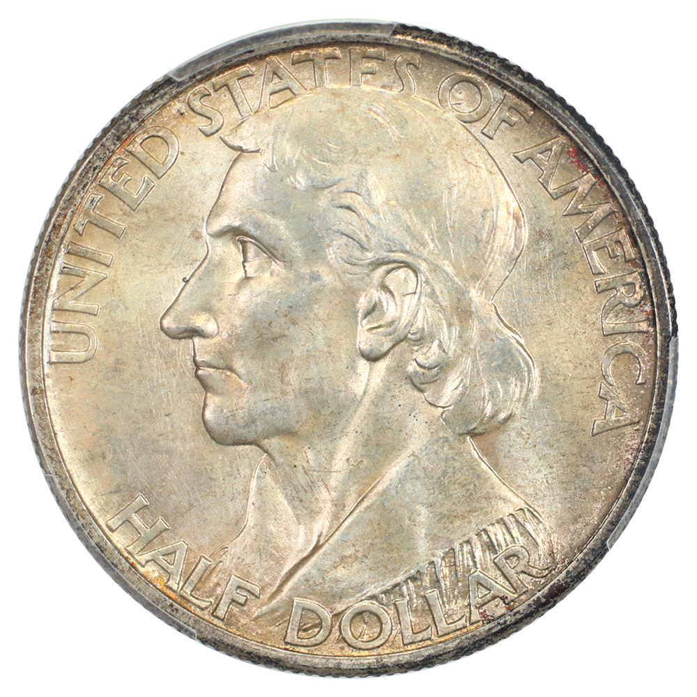 image for: 1938-D Boone 50c PCGS MS66