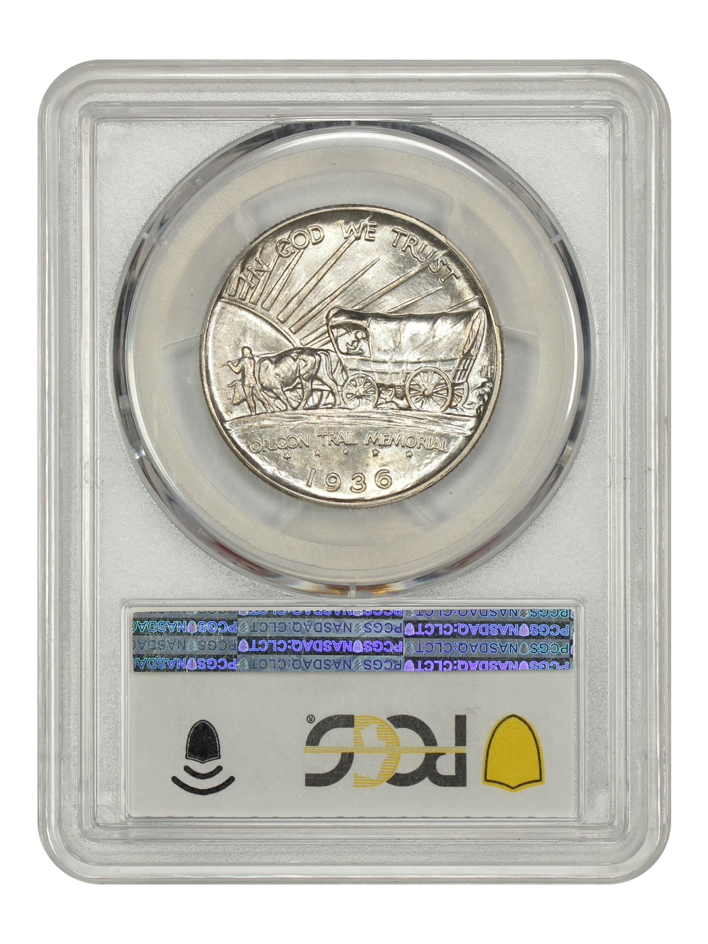 image for: 1936 Oregon Trail 50c PCGS MS67