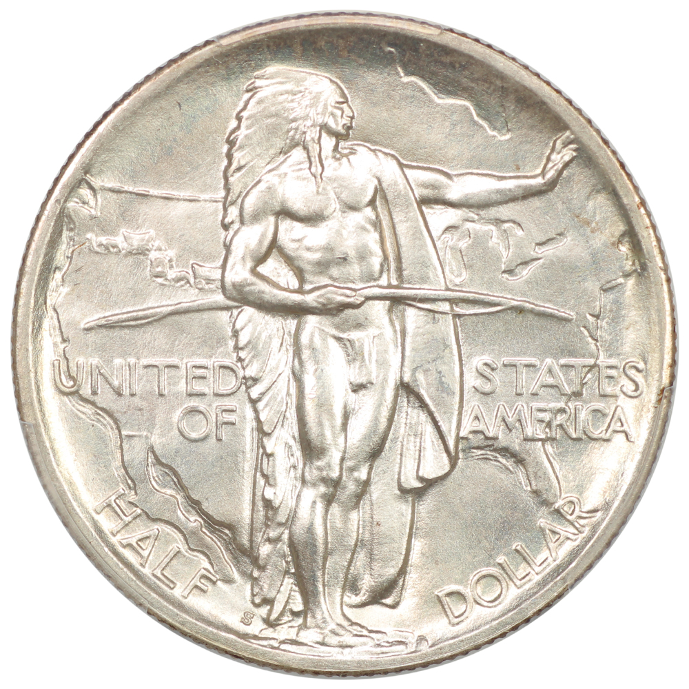 image for: 1936-S Oregon Trail 50c PCGS MS66