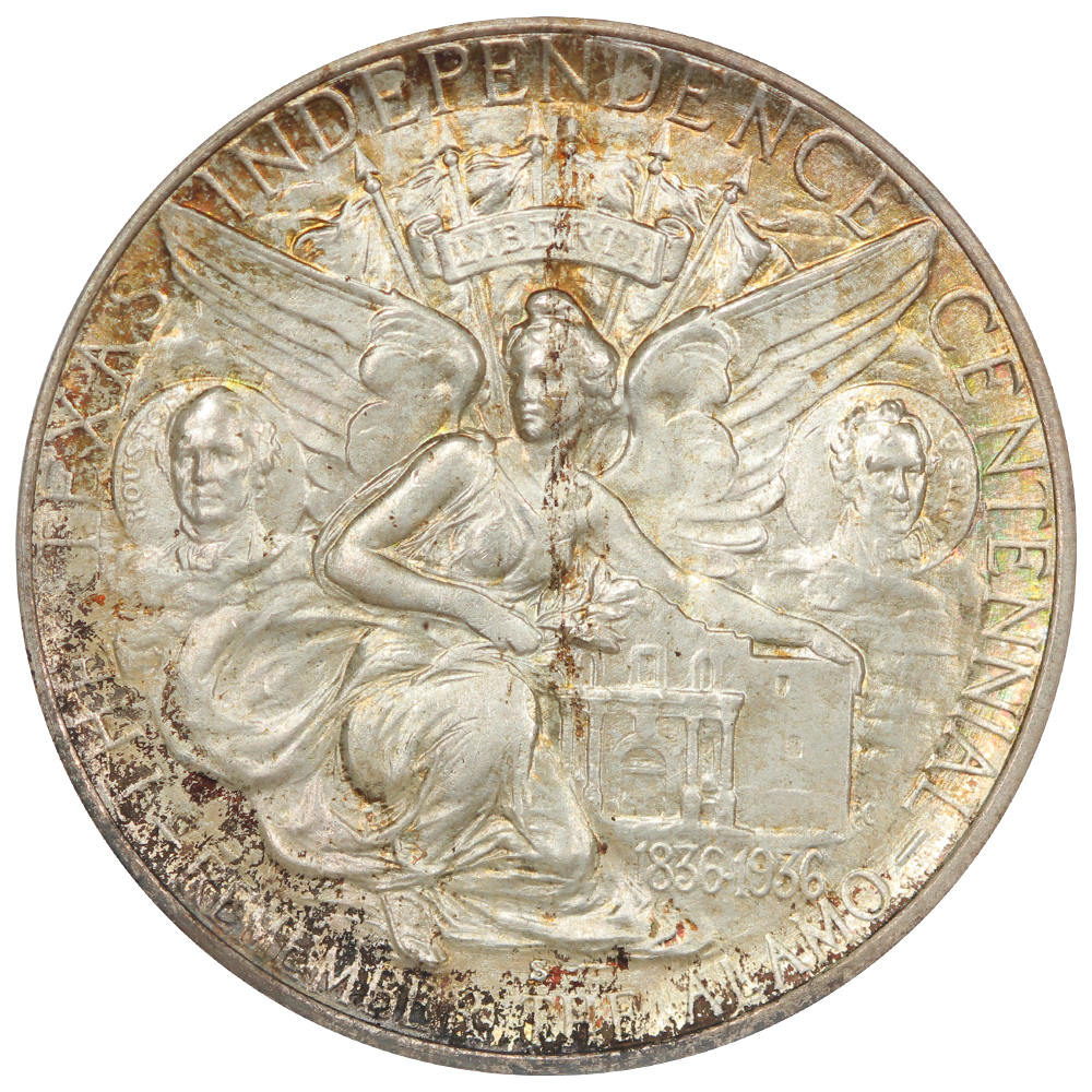 image for: 1936-S Texas 50c PCGS MS66