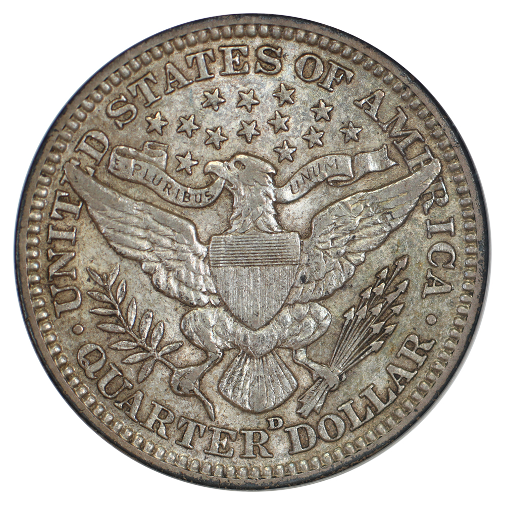 image for: 1915-D 25c NGC AU55