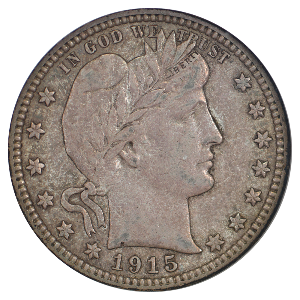 image for: 1915-D 25c NGC AU55