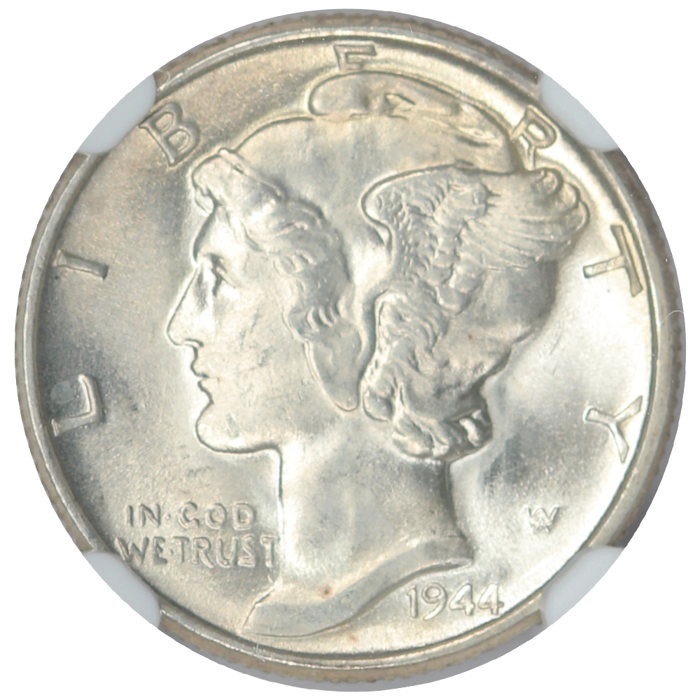 image for: 1944 10c NGC MS65