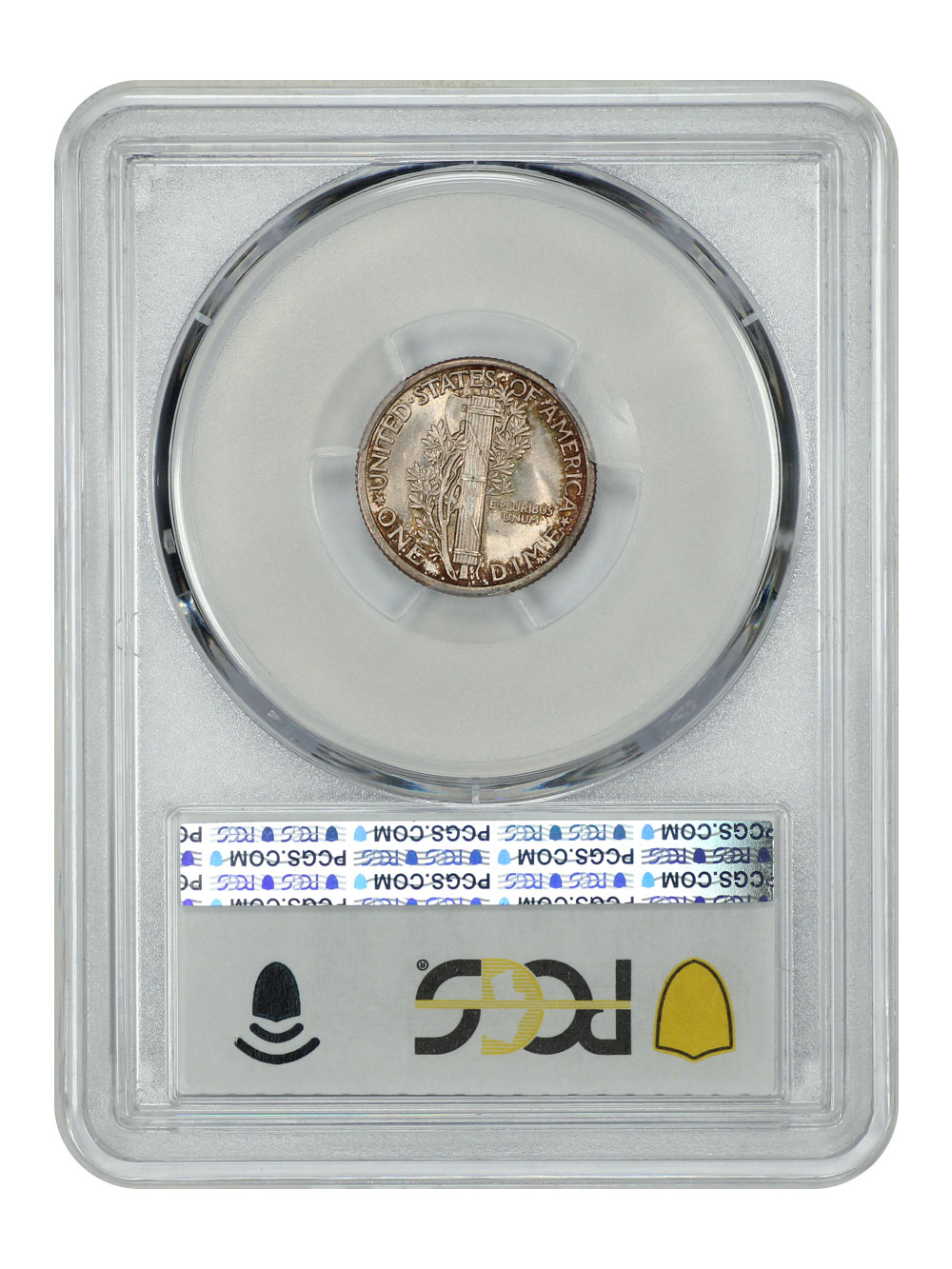 image for: 1916 Mercury 10c PCGS MS64