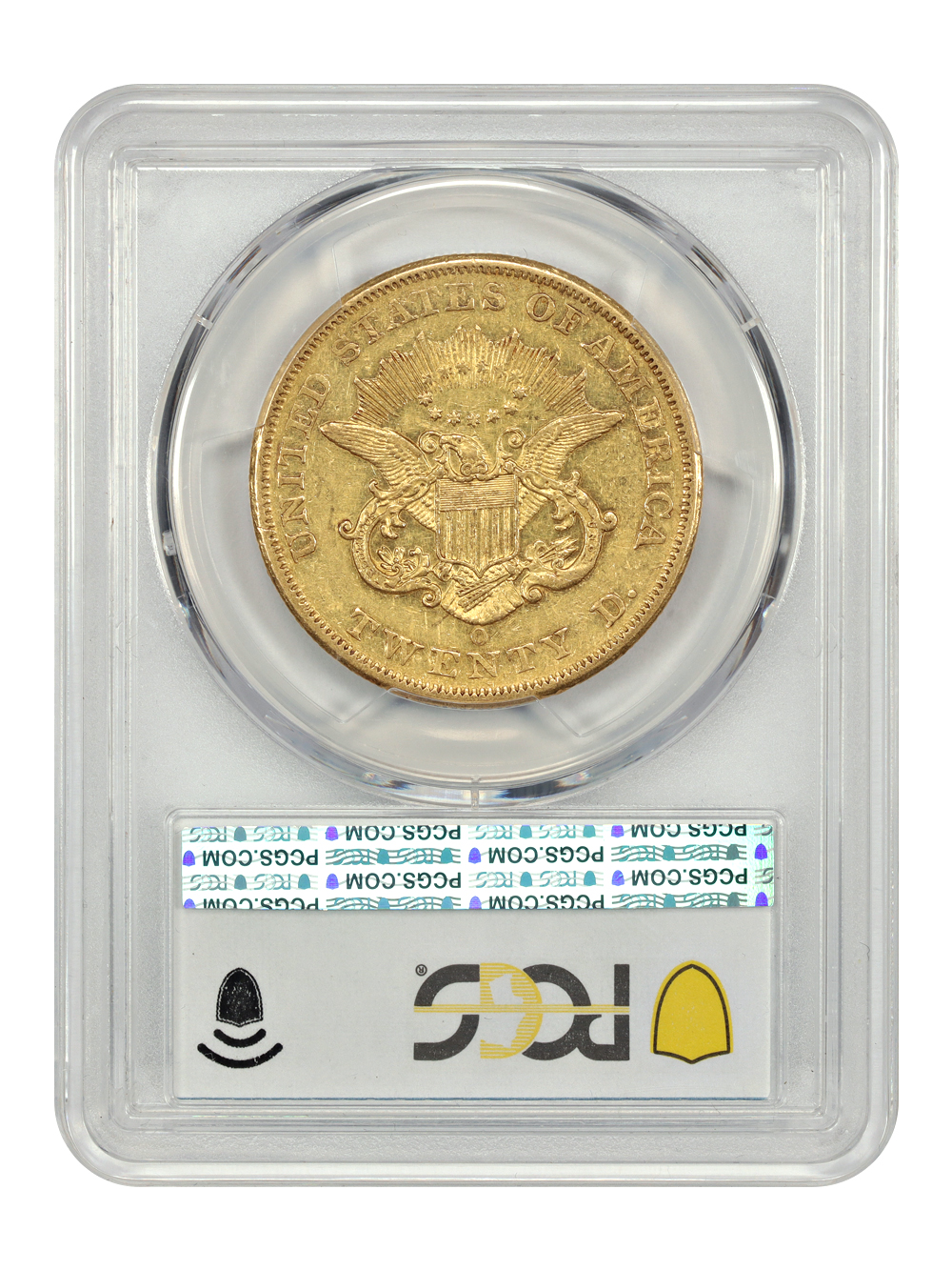 image for: 1852-O $20  PCGS AU53