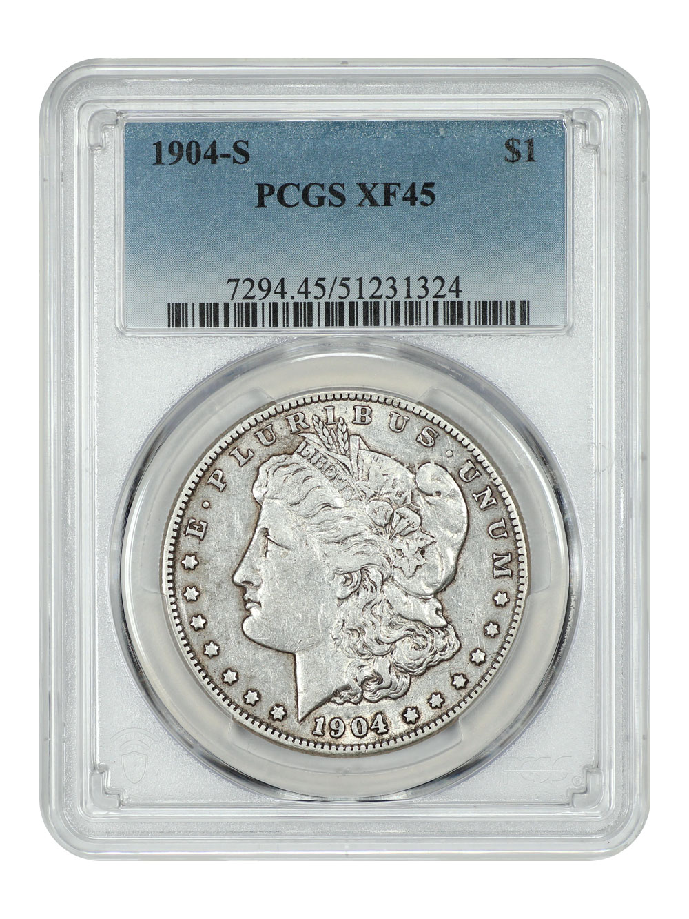 image for: 1904-S $1 PCGS XF45