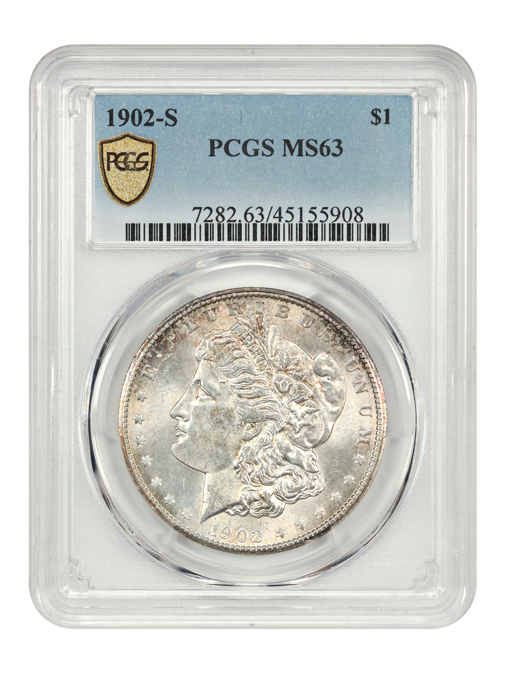 Buy 1902-S $1 PCGS MS63 | Greysheet Marketplace