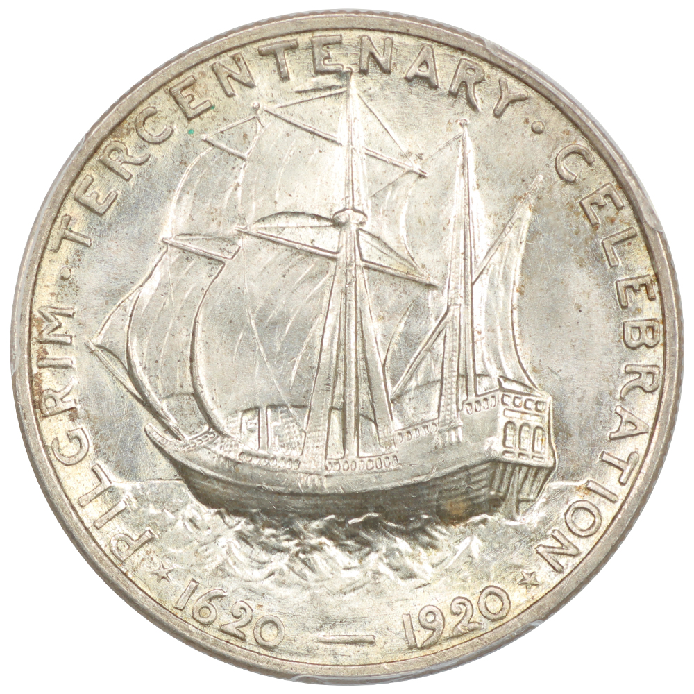 image for: 1920 Pilgrim 50c PCGS MS65