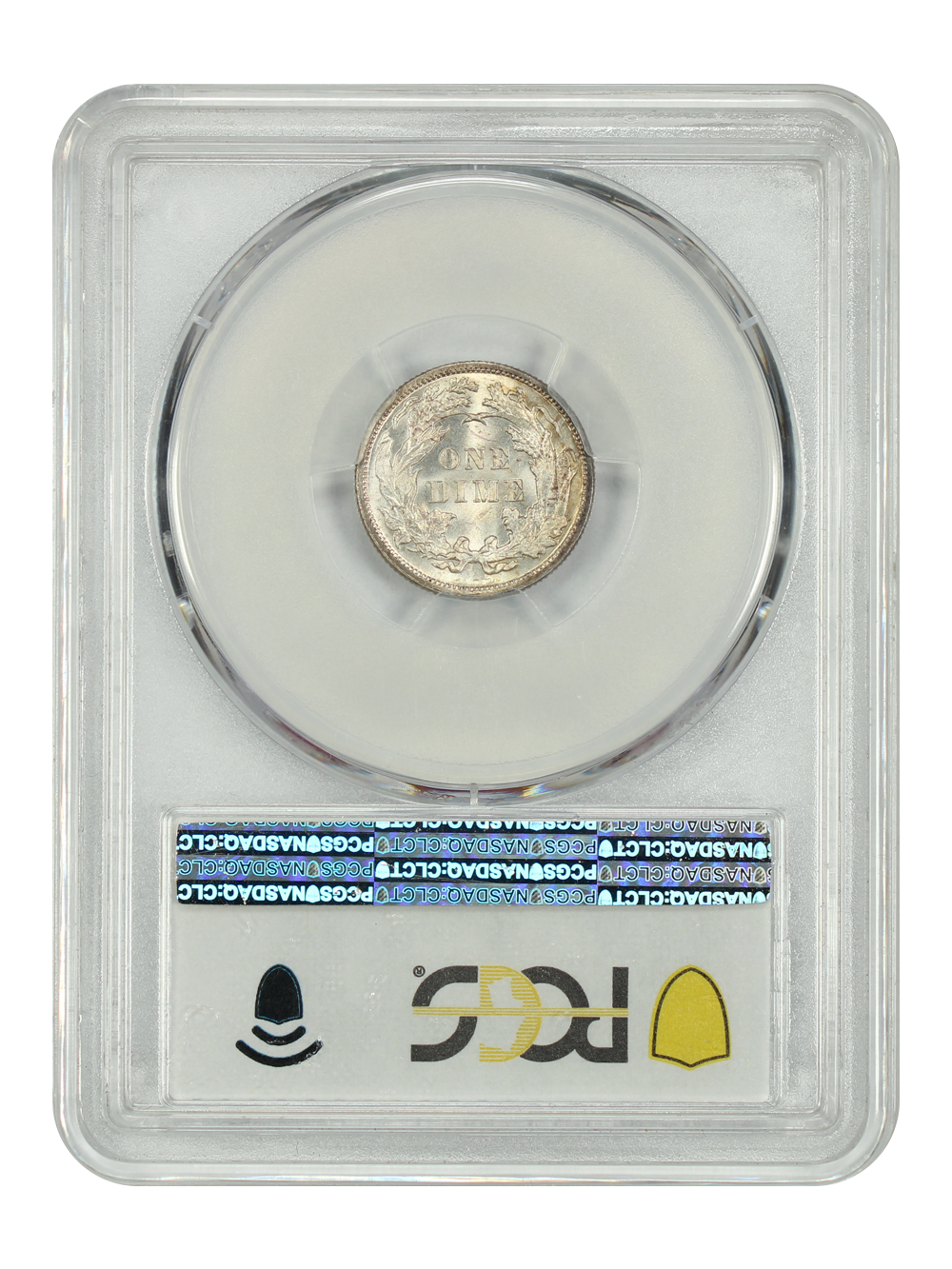 image for: 1891 10c PCGS MS66