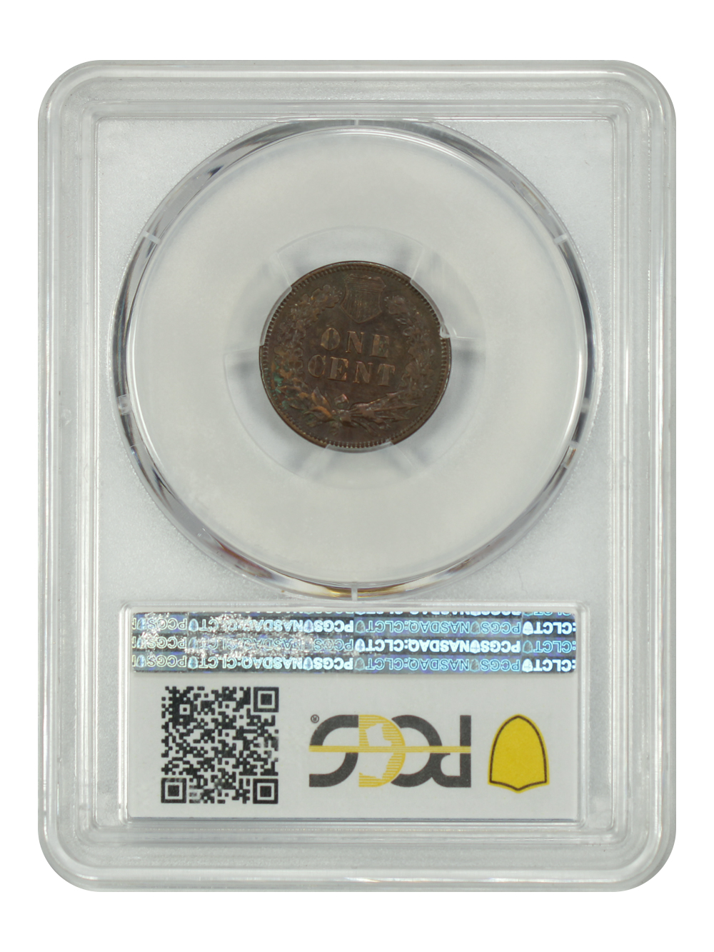 image for: 1874 1c PCGS XF45 BN