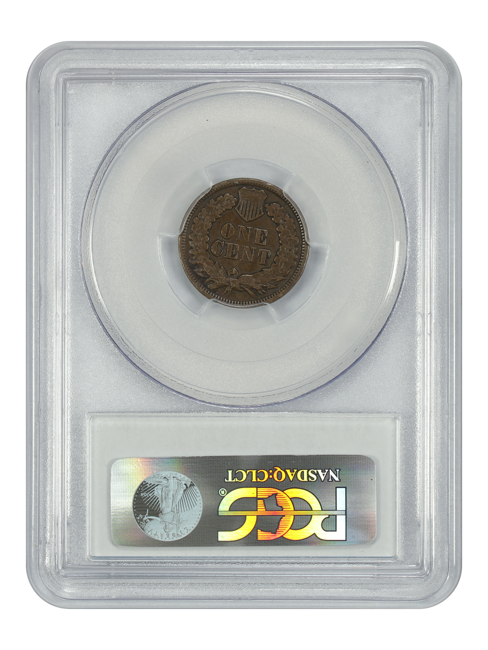 image for: 1867 1c PCGS F12 BN