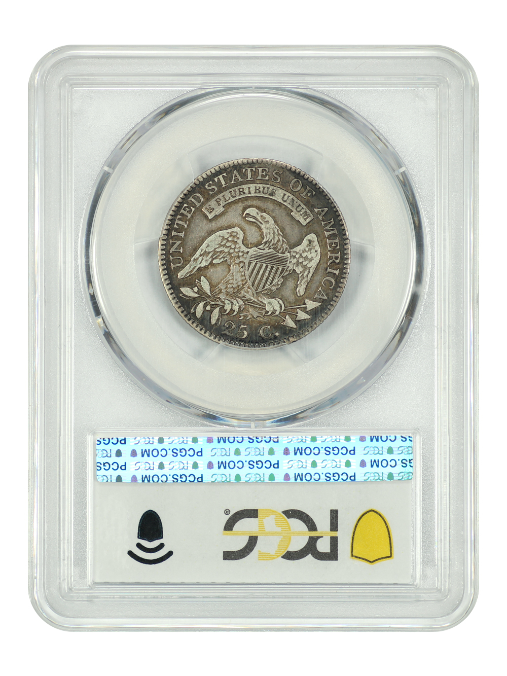 image for: 1818 25c PCGS VF35