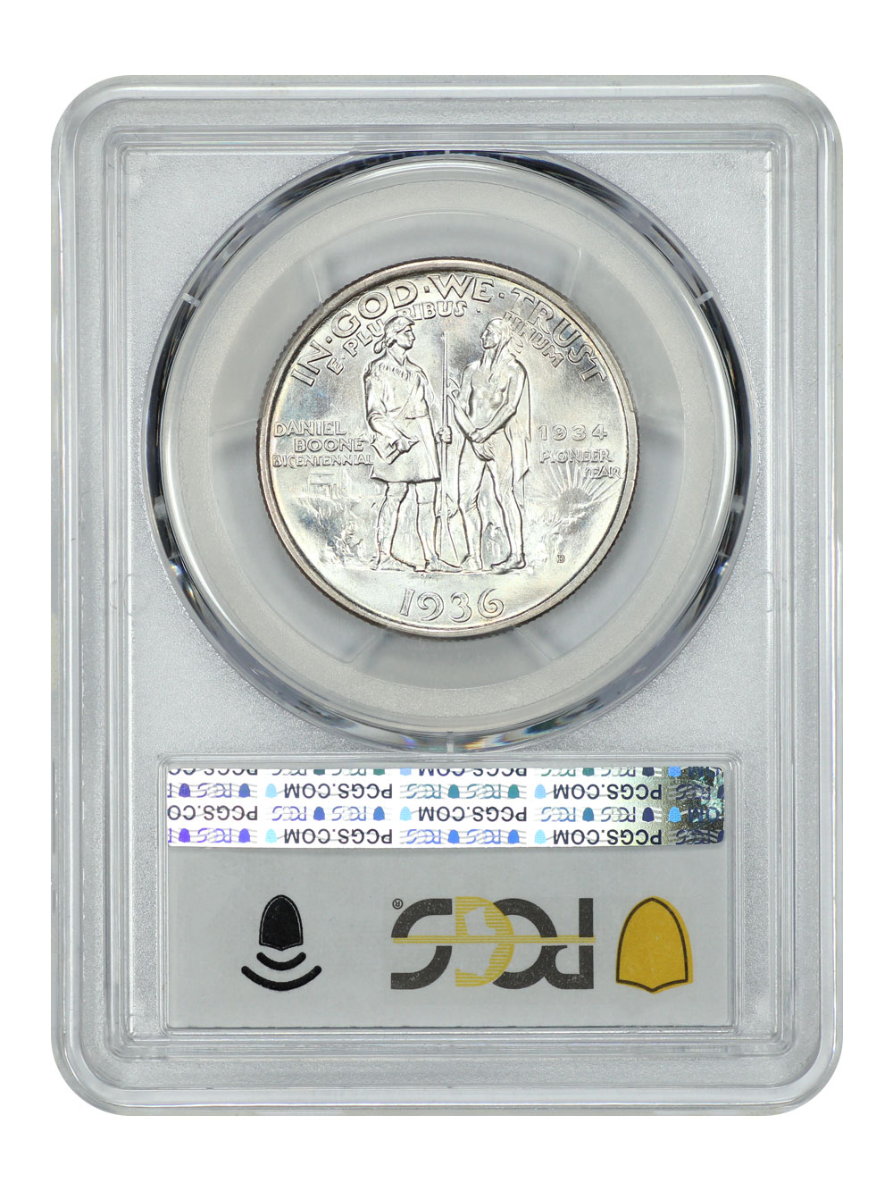 image for: 1936-D Boone 50c PCGS MS67
