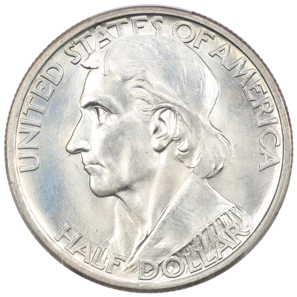 image for: 1936-D Boone 50c PCGS MS67