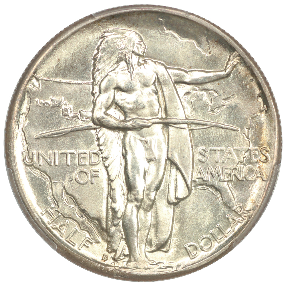 image for: 1937-D Oregon Trail 50c PCGS MS67