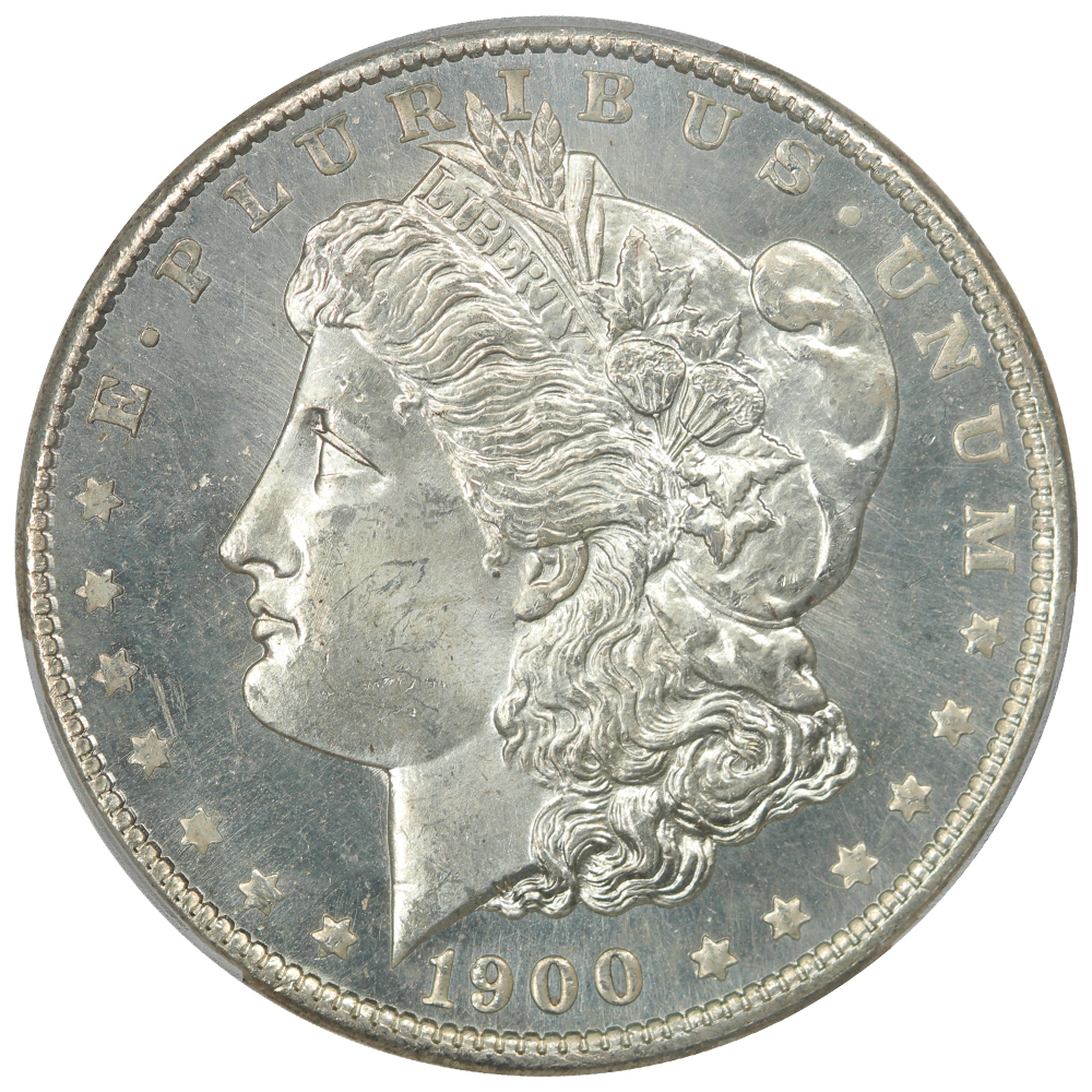 image for: 1900-O $1 PCGS MS64 PL