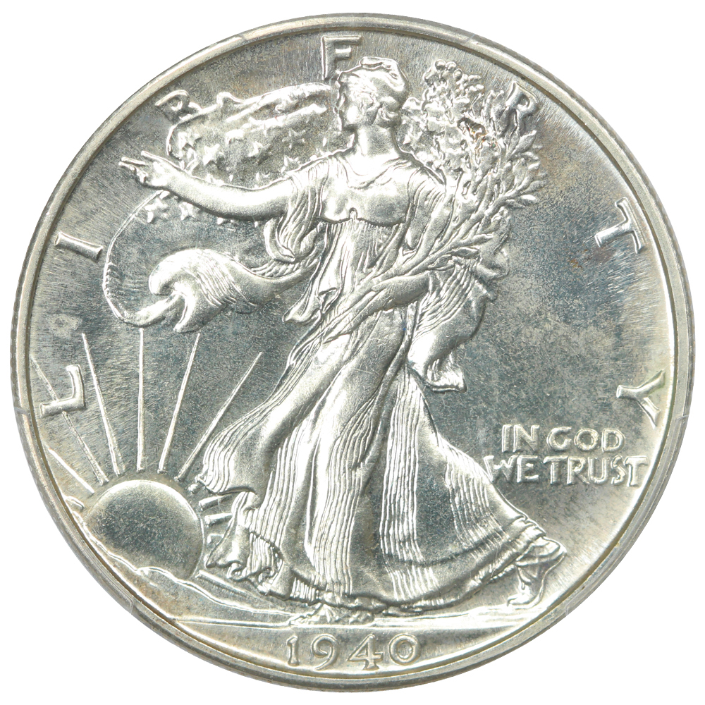 thumbnail for: 1940 50c PCGS PR67