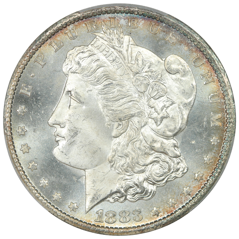 image for: 1883-CC $1  PCGS MS64 PL