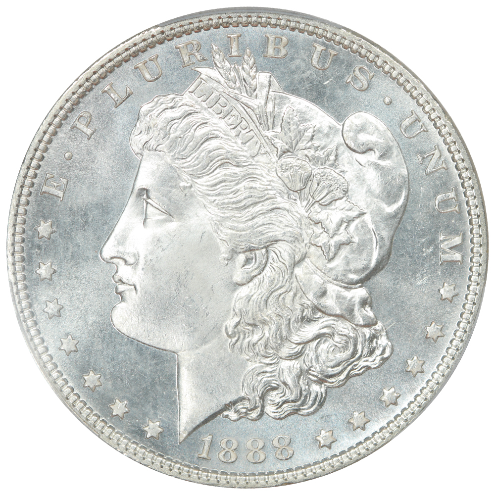 image for: 1888 $1  PCGS MS66 PL