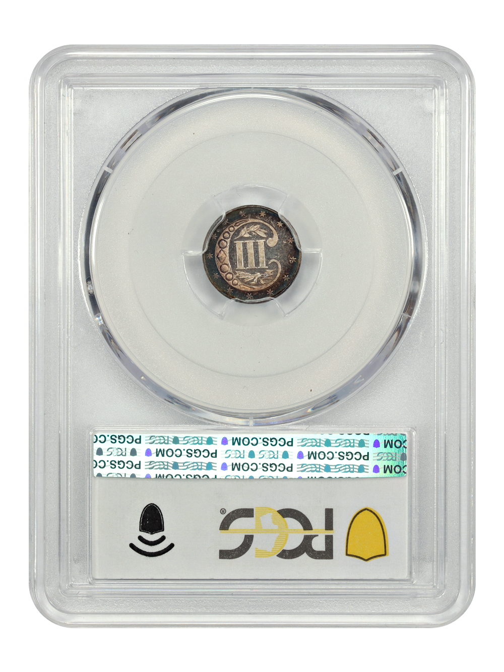 image for: 1864 3cS PCGS PR65 CAM