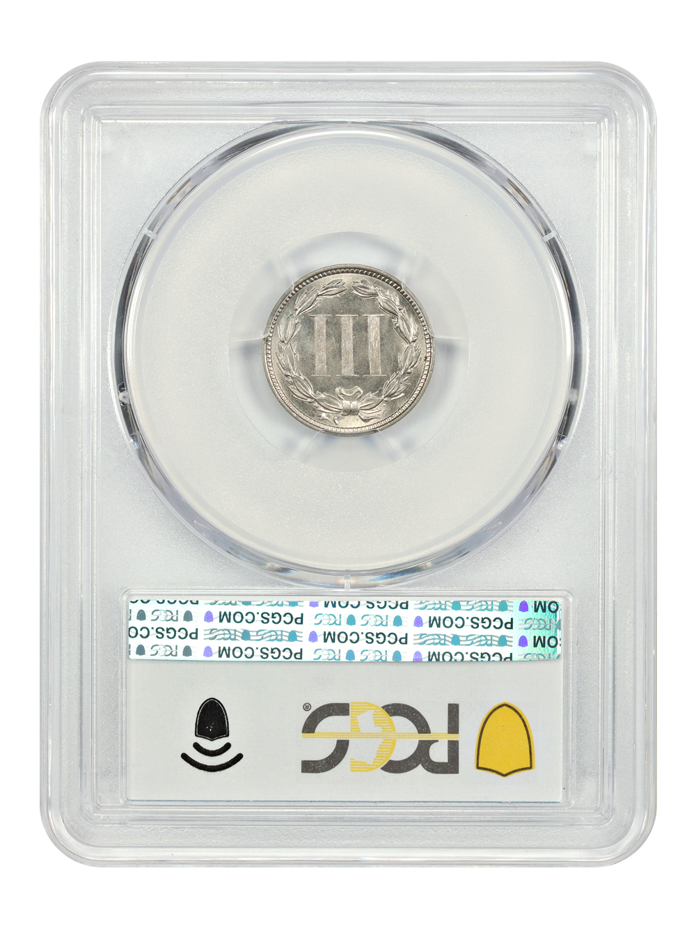 image for: 1873 Closed 3 3cN PCGS MS65
