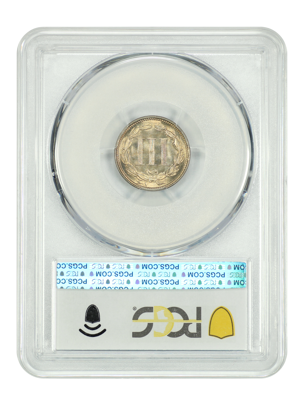 image for: 1874 3cN PCGS MS66