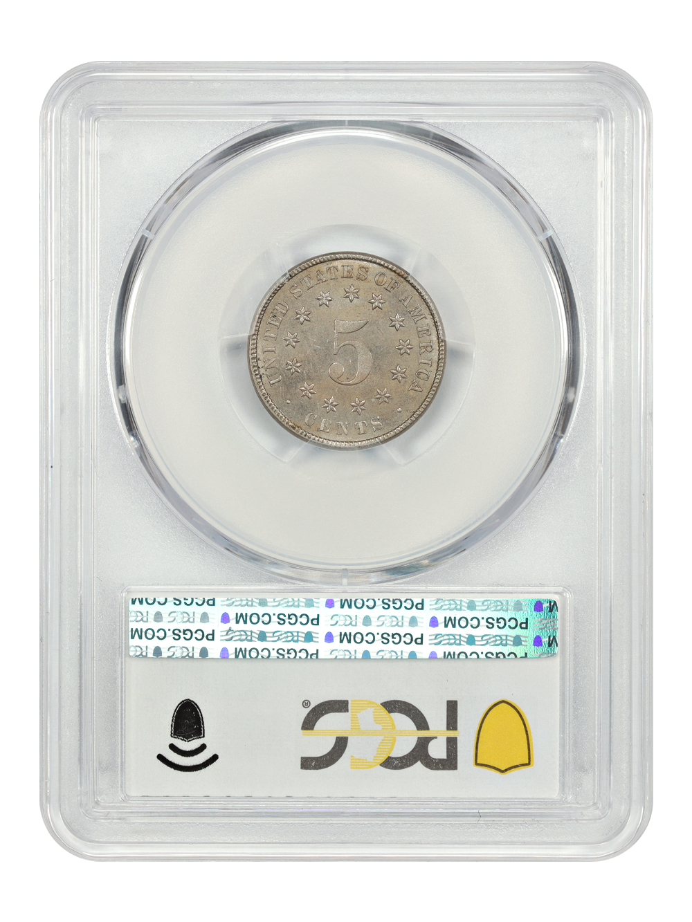 image for: 1882 5c PCGS MS64