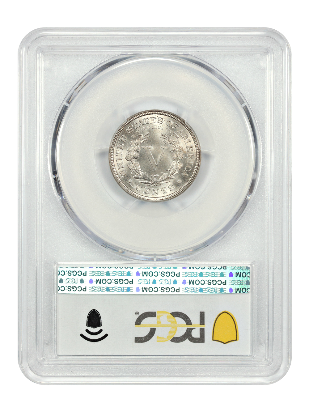 image for: 1883 Cents 5c PCGS MS65