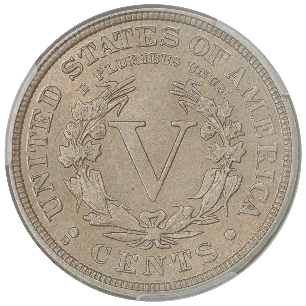 image for: 1912-D 5c PCGS MS65